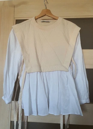 Zara bluzka, marke: Zara, zustand: Neu, mit Etikett, größe: S / 36 / 8, 15,00 €, 16,45 € inklusive Vinted-Käuferschutz