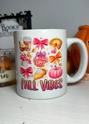 Taza otoño mug tasse cup cozy pumpkin citrouille calabaza caneca, marque: abealorios, état: Neuf avec étiquette, 7,00 €, 8,05 € Protection acheteurs incluse