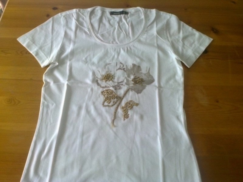 T-shirt blanc Mexx (Taille M) 1