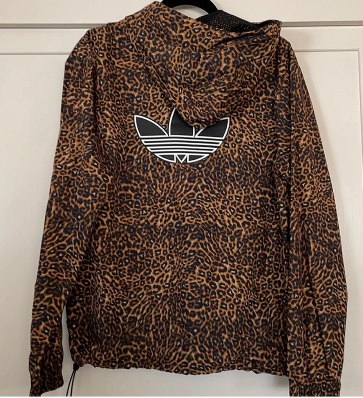 Leopard Print Adidas Hooded Outerwear 2