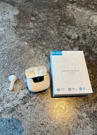 Ecouteurs blanc Bluetooth Auriculares Inalámbricos Cuffie Senza Fili Kabellose Kopfhörer, marque: Amazon, état: Neuf avec étiquette, 15,00 €, 16,45 € Protection acheteurs incluse