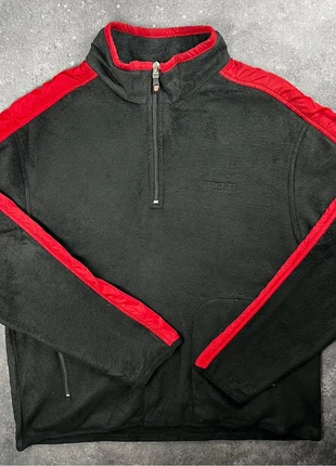 polaire Chaps noire bandes rouges logo brodé - L homme - polyester 2PL 43, marque: CHAPS, état: Très bon état, taille: L, 18,00 €, 19,60 € Protection acheteurs (Pro) incluse