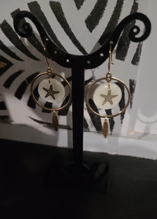 Boucles d'oreilles étoiles de mer, estado: Nuevo sin etiquetas, 5,00 €, 5,95 € Protección al comprador incluida