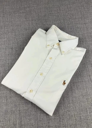 Chemise Ralph Lauren unie / blanc / taille 15 / RAL-040, marke: Ralph Lauren, zustand: Sehr gut, größe: M, 42,80 €, 45,64 € beinhaltet Vinted-Käuferschutz Pro