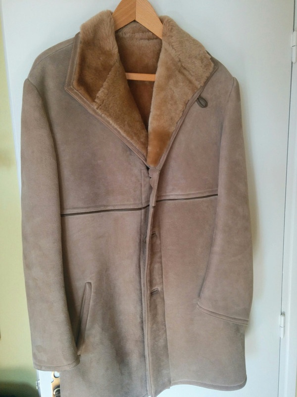 manteau année 70 homme