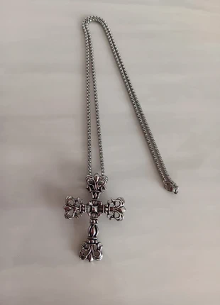 Steel Cross Pendant Necklace, brand: cross, condition: New with tags, £5.99, £6.99 includes Buyer Protection