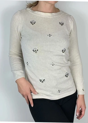 Pull Tommy Hilfiger - Taille M avec fleurs Femme, brand: Tommy Hilfiger, condition: Very good, size: M / 38 / 10, €12.00, €13.30 includes Buyer Protection Pro