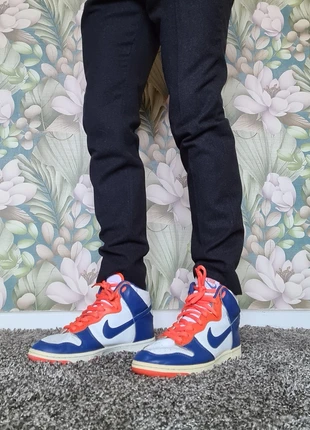 Vintage Nike Dunk High 'Knicks' 2003 , marque: Nike, état: Bon état, taille: 43, 250,00 €, 263,20 € Protection acheteurs incluse