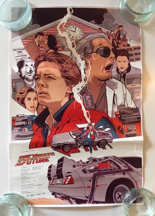 Poster “Retour vers le futur”, condition: Good, €8.00, €9.10 includes Buyer Protection