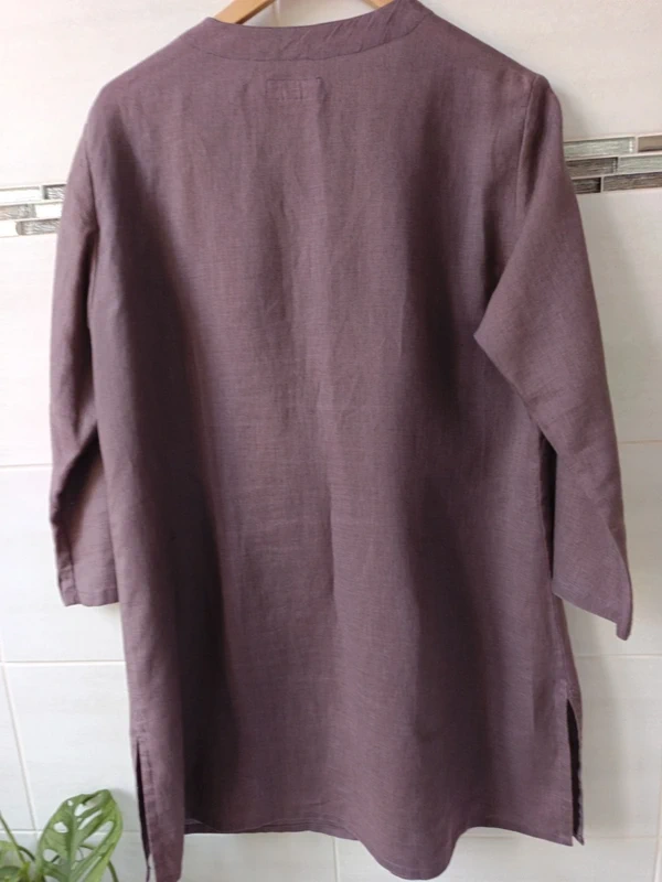 Surchemise/veste/tunique Lin'n Laundry 100% lin - photo numéro 6