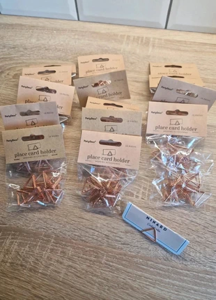Lot de 70 marques places rose gold, marque: PartyDeco, état: Neuf avec étiquette, 15,00 €, 16,45 € Protection acheteurs incluse