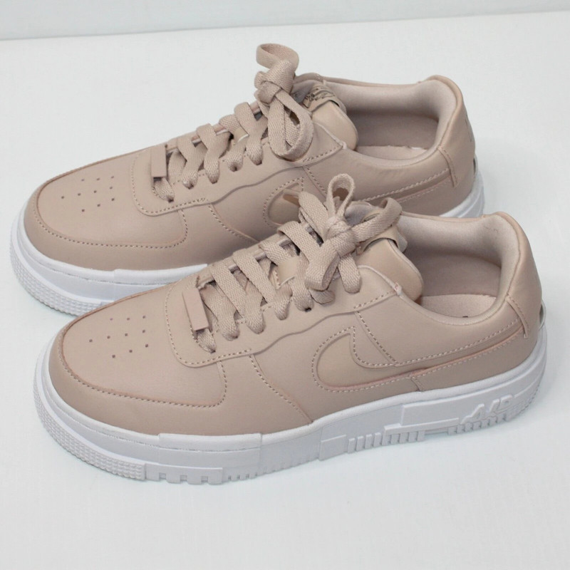 Nike Air Force 1 Pixel Women's Shoes Sneakers in Particle Beige Color size 6.5 4