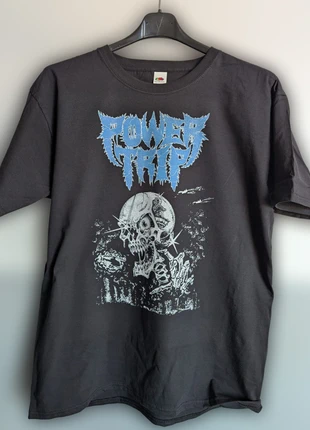 T-shirt nera | Power Trip, marque: nobrand, état: Très bon état, taille: M, 13,00 €, 14,35 € Protection acheteurs (Pro) incluse