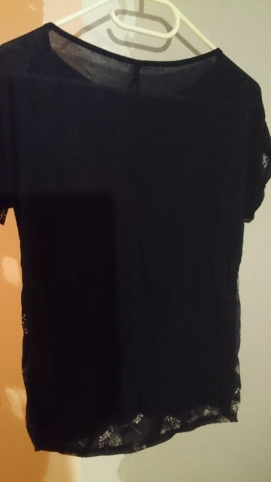 Chemise blouse noire Txs Naf Naf 4