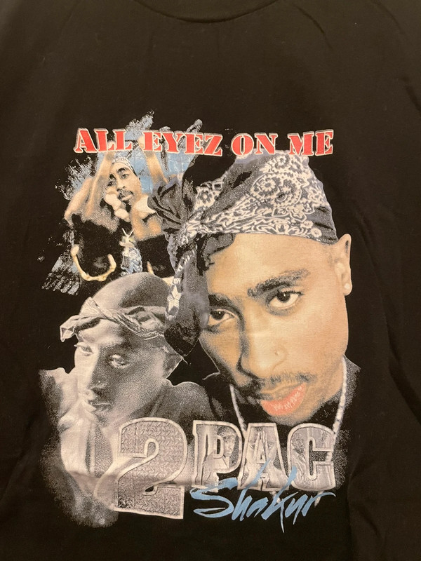 oversized Tupac Shakur t-shirt 2