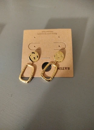 Boucles d'oreilles, brand: Satine, condizioni: Nuovo con cartellino, €4.00, €4.90 include la Protezione acquisti