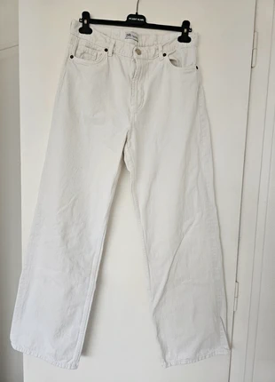 Jeans blanc Zara - taille 42, marca: Zara, estado: Bueno, tamaño: XL / 42 / 14, 8,00 €, 9,10 € Protección al comprador incluida