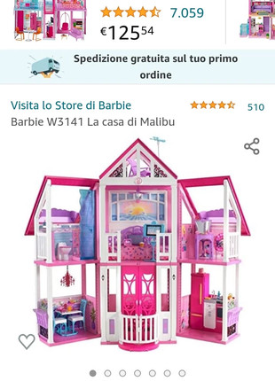 Barbie w3141 la cheap casa di malibu