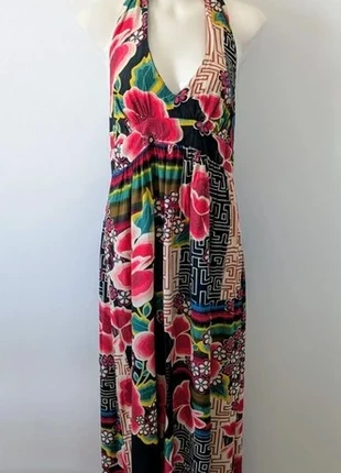 Robe d'été longue fleurie - Promod - taille 40, merk: Promod, staat: Heel goed, maat: L / 40 / 12, € 17,00, € 18,55 inclusief Kopersbescherming Pro