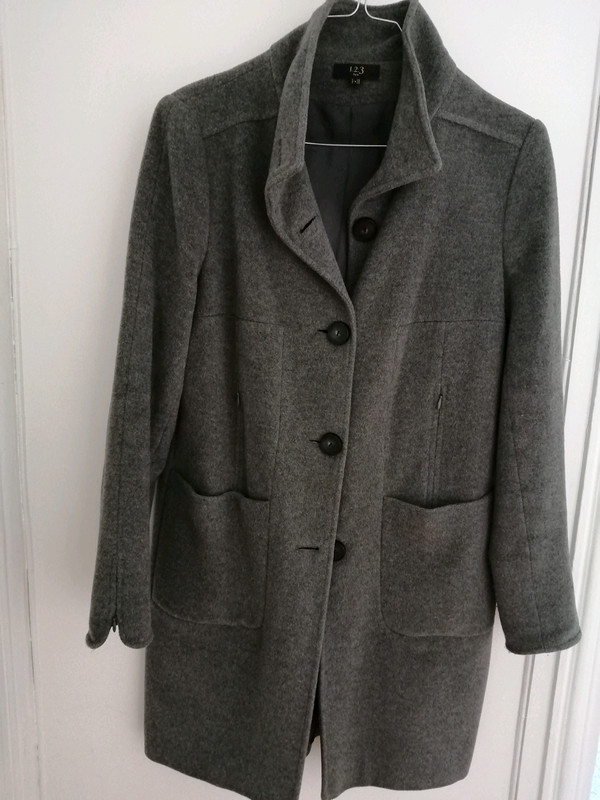 manteau 123 gris
