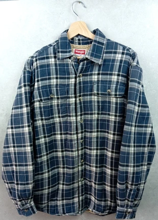 Surchemise doublée sherpa Wrangler Premium Quality – Taille L, brand: Wrangler, condition: Very good, size: L, €20.00, €21.70 includes Buyer Protection