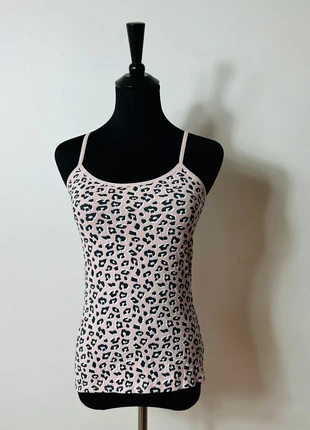 🔥 Débardeur femme rose motif léopard 🔥Taille 38 M., état: Très bon état, taille: M / 38 / 10, 5,00 €, 5,95 € Protection acheteurs incluse