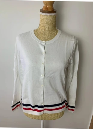 Cardigan Tommy Hilfiger Blanc - taille M Femme, brand: Tommy Hilfiger, condition: Very good, size: M / 38 / 10, €12.00, €13.30 includes Buyer Protection Pro