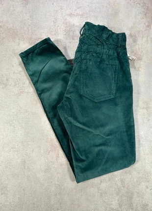 Pantalon Vintage En Velours Côtelé / Corduroy gap vert profond coupe droite taille 28, marca: Vintage Dressing, estado: Muito bom, tamanho: L / 40 / 12, €13.00, €14.35 inclui Proteção do Comprador Pro