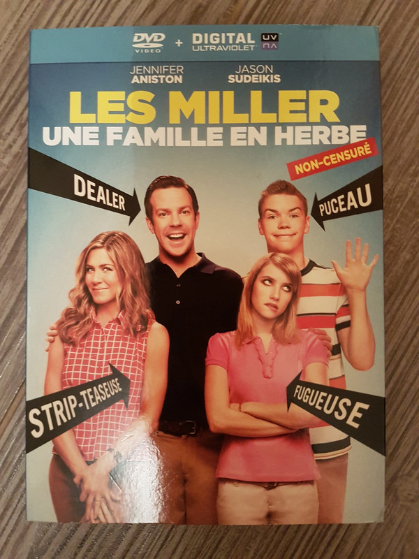DVD les Miller une famille en herbe  1