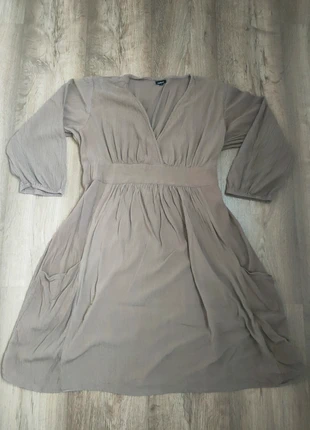 🤎 Taupe Midi Dress with Pockets – Size L 🤎, marca: Natura, estado: Muy bueno, tamaño: L / 40 / 12, 12,00 €, 12,60 € Protección al comprador incluida