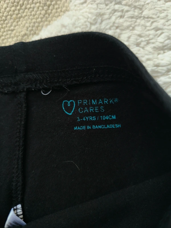 🖤 Legging 3/4 noir Primark – Taille 3/4 ans 🖤 - photo numéro 2