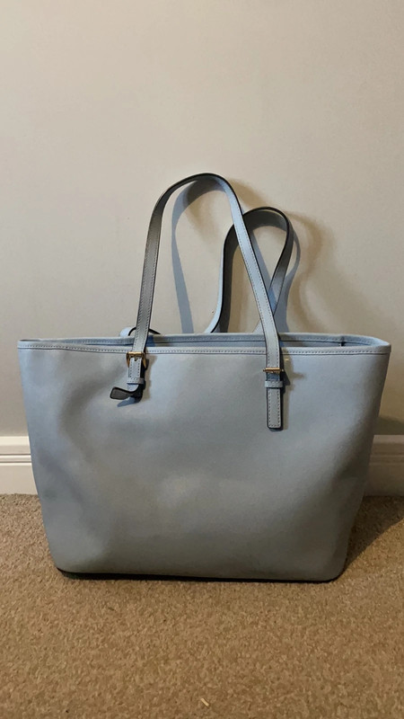 Michael kors clearance light blue tote