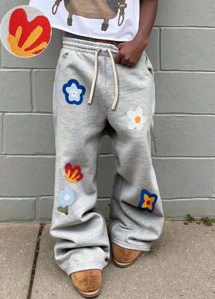 Jogging Baggy Gris Y2K Streetwear Vintage, marke: y2k, zustand: Sehr gut, größe: M, 39,90 €, 42,60 € beinhaltet Vinted-Käuferschutz Pro