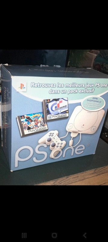 Pack Playstation 1 Psone hyper mega rare ! Objet de collection rétro peu produit !Trés bon état ! 🎮 1