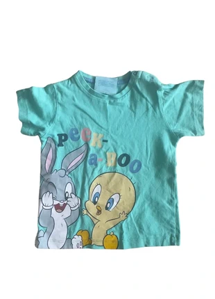 T-shirt, marca: ZY, estado: Muito bom, tamanho: 12-18 meses / 80 cm, €1.00, €1.75 inclui Proteção do Comprador