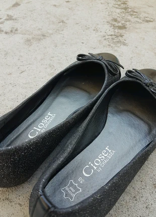 Ballerie à sequins et petit nœud en 37/38/39, parfaite pour les fêtes de fin d'année👠🎀, brand: Chaussea, condition: Very good, size: 38, €3.00, €3.85 includes Buyer Protection