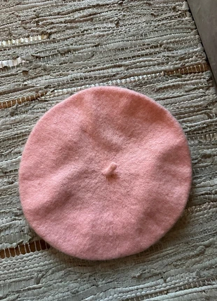 <3 Roze baret – zacht pastel accessoire feminine chic, brand: France, condizioni: Ottime, taglia: Taglia unica, €4.99, €5.94 include la Protezione acquisti