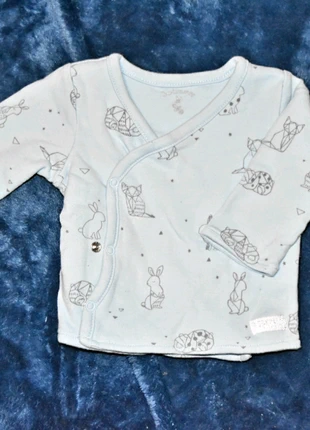 Overslag shirt 3Pommes, merk: 3 Pommes, staat: Nieuw zonder prijskaartje, maat: 1-3 maanden / 56 cm, € 2,00, € 2,80 inclusief Kopersbescherming