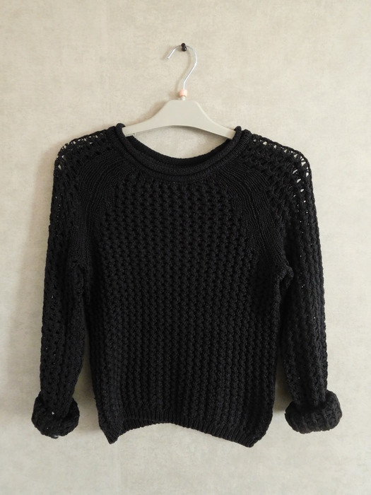 Pull grandes mailles H&M 1