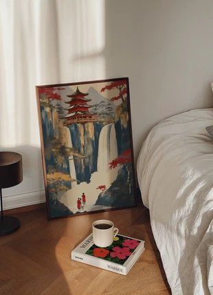 Water val Poster available in multiple sizes / Poster in meerdere formaten, staat: Nieuw met prijskaartje, € 9,00, € 10,15 inclusief Kopersbescherming Pro