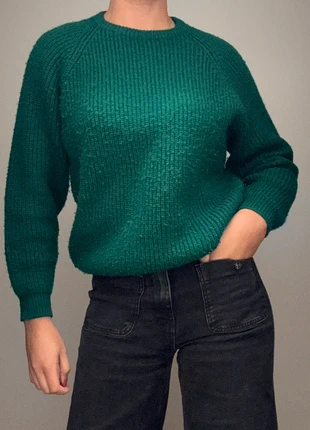 Pull vert sapin / vert foncé en laine Vintage, marke: Lana, zustand: Sehr gut, größe: M, 35,00 €, 37,45 € inklusive Vinted-Käuferschutz