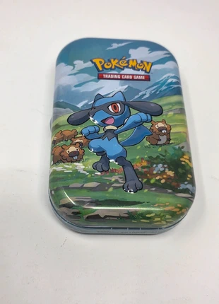 Riolu Pokemon Card Tin - Empty, brand: Pokémon, condition: New without tags, £3.50, £4.38 includes Buyer Protection