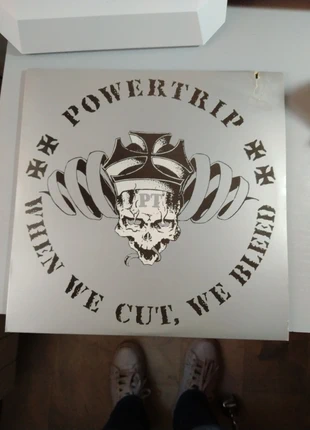LP de Powertrip (When we cut, we Bleed), staat: Heel goed, € 10,50, € 11,73 inclusief Kopersbescherming