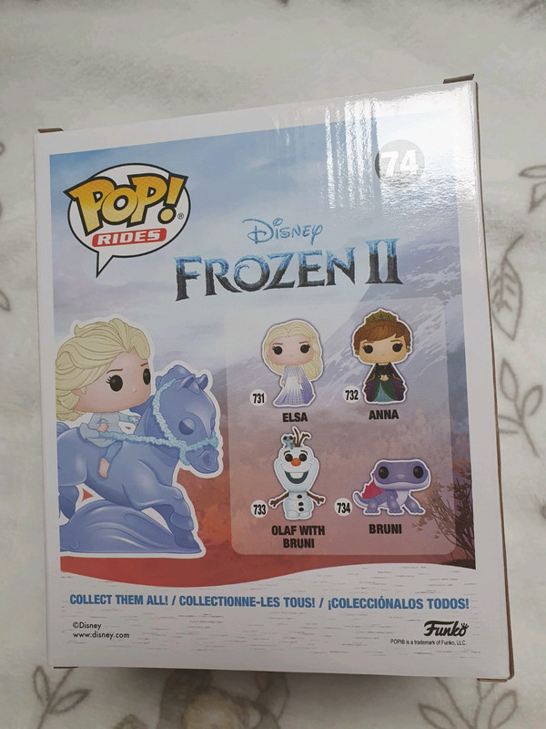 La Figure de la POP Disney La Reine des Neiges 2 Elsa Riding Nokk