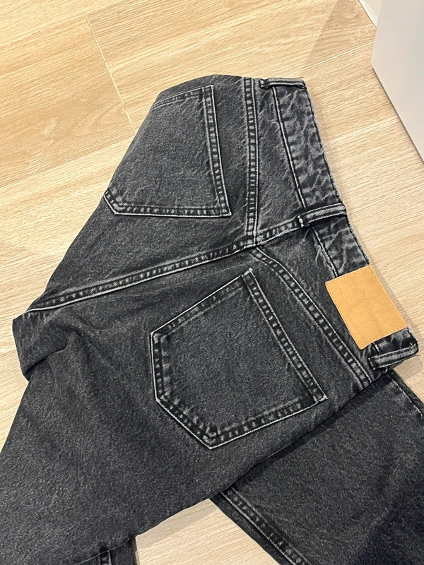 Mom Jeans Zara vaquero negros 3