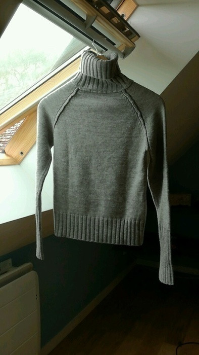 Pull gris chiné 1