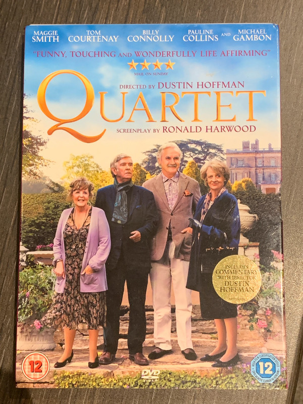 Quartet Movie DVD Maggie Smith Michael Gambon