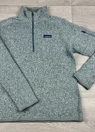 Polaire half zip 1/4 zip Patagonia gris logo brodé 100% coton - Taille XL, marke: Patagonia, zustand: Sehr gut, größe: XL, 40,00 €, 42,70 € inklusive Vinted-Käuferschutz