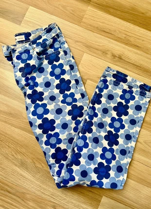 Jean fleuri années 70 Zara, marca: Zara, estado: Muy bueno, tamaño: S / 36 / 8, 40,00 €, 42,70 € Protección al comprador incluida
