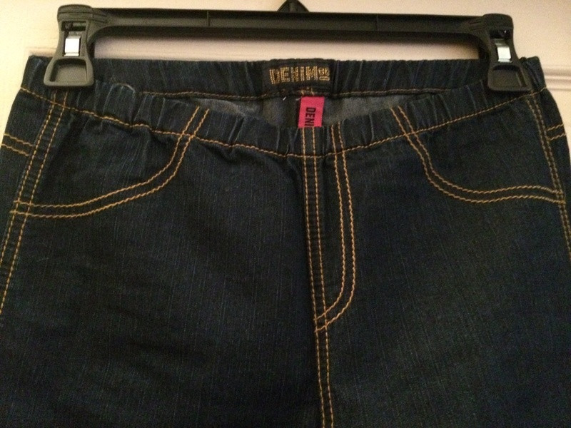 Pantalon façon jeans brut T.34 2